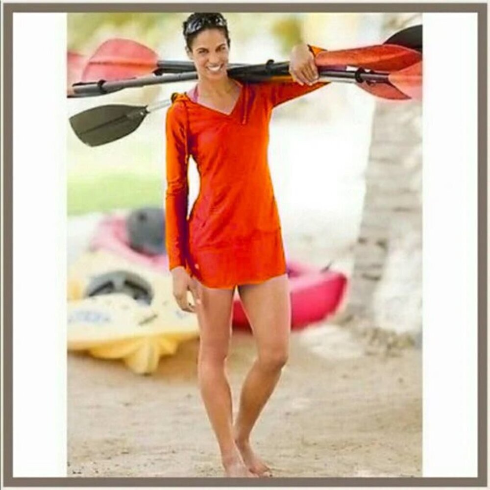 Athleta Wick It Wader Swim Cover Up Dress Small